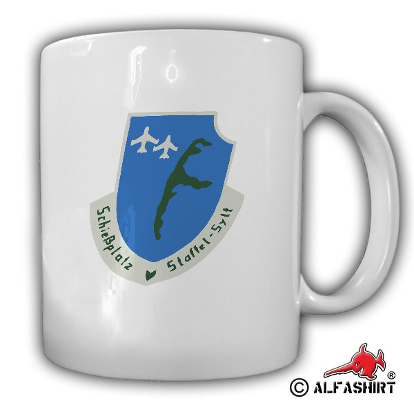 Schießplatz Staffel Sylt BW Luft-Boden-Schießplatz NATO LwVersRgt 7 Tasse #15669