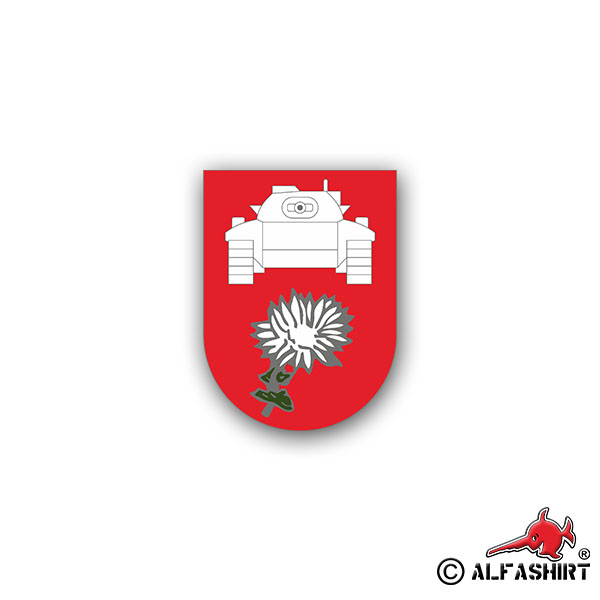 Sticker PzBtl 553 Panzerbataillon Bund Bundeswehr Army 5x7cm A2002