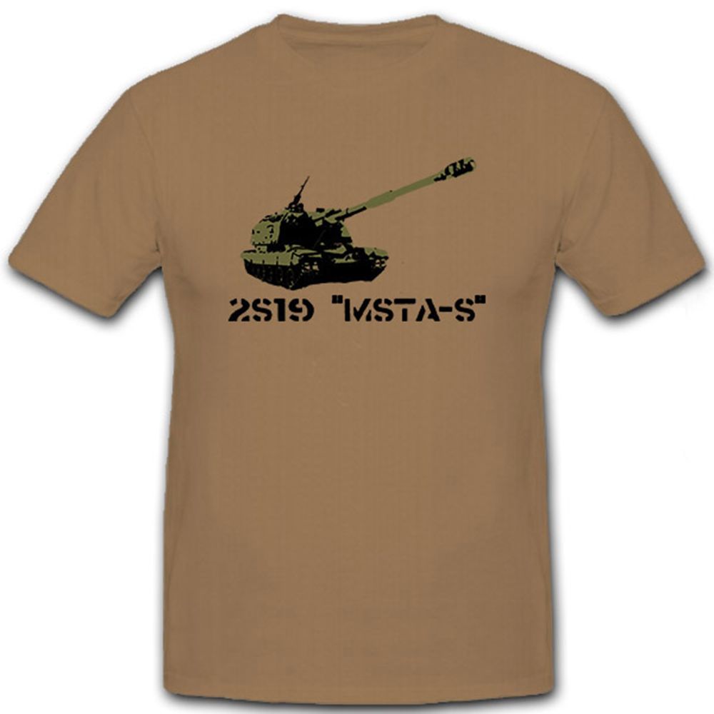2S19 MSTA-S 152mm Self Propelled Howitzer - T Shirt #6683