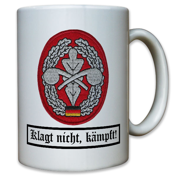 Barettabzeichen ABC Abwehr Truppe Klagt nicht Kämpft Atomar - Tasse #10951