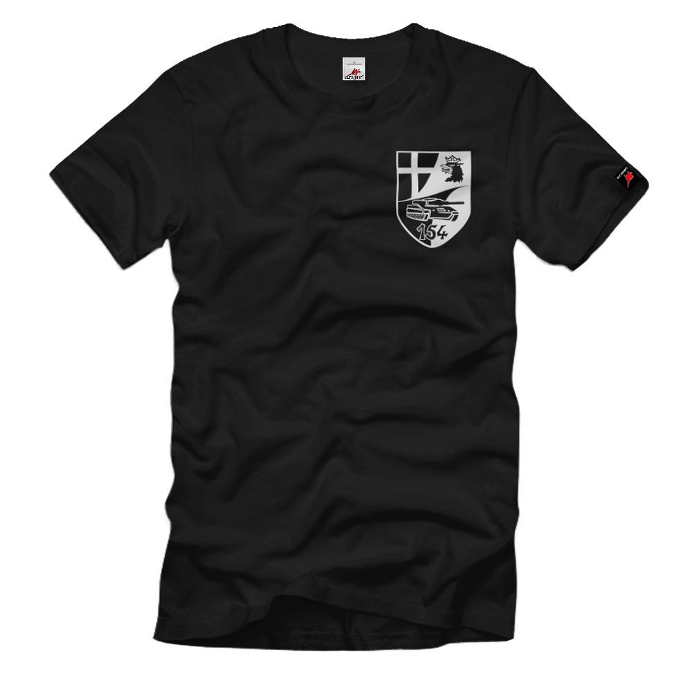 PzBtl154 Westerburg Panzerbataillon Leopard 2A4 Kaserne Westerwald T-Shirt # 992