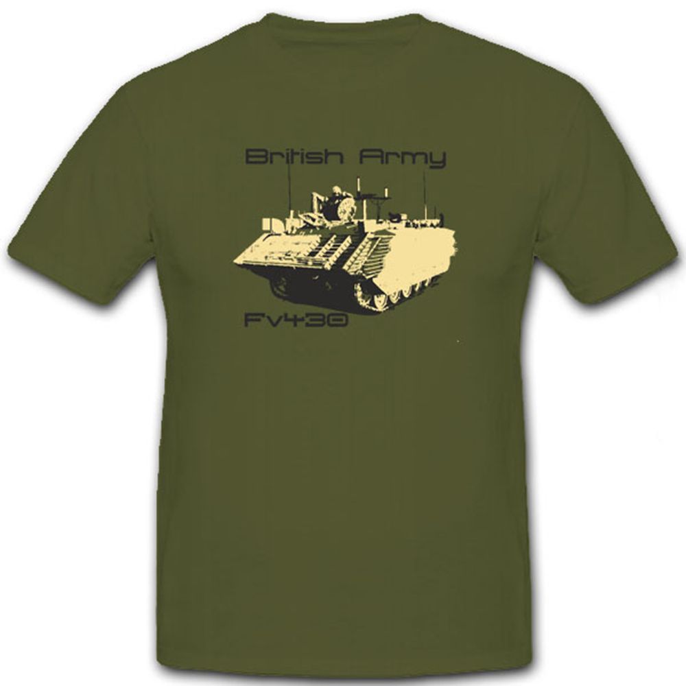 Fv430 Britisch Royal Army England Schützenpanzer Panzer Wüste - T Shirt #7369