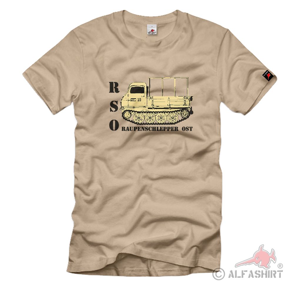 RSO Raupenschlepper Ost Kettenfahrzeug Militärfahrzeug Stahlräder - T Shirt #749