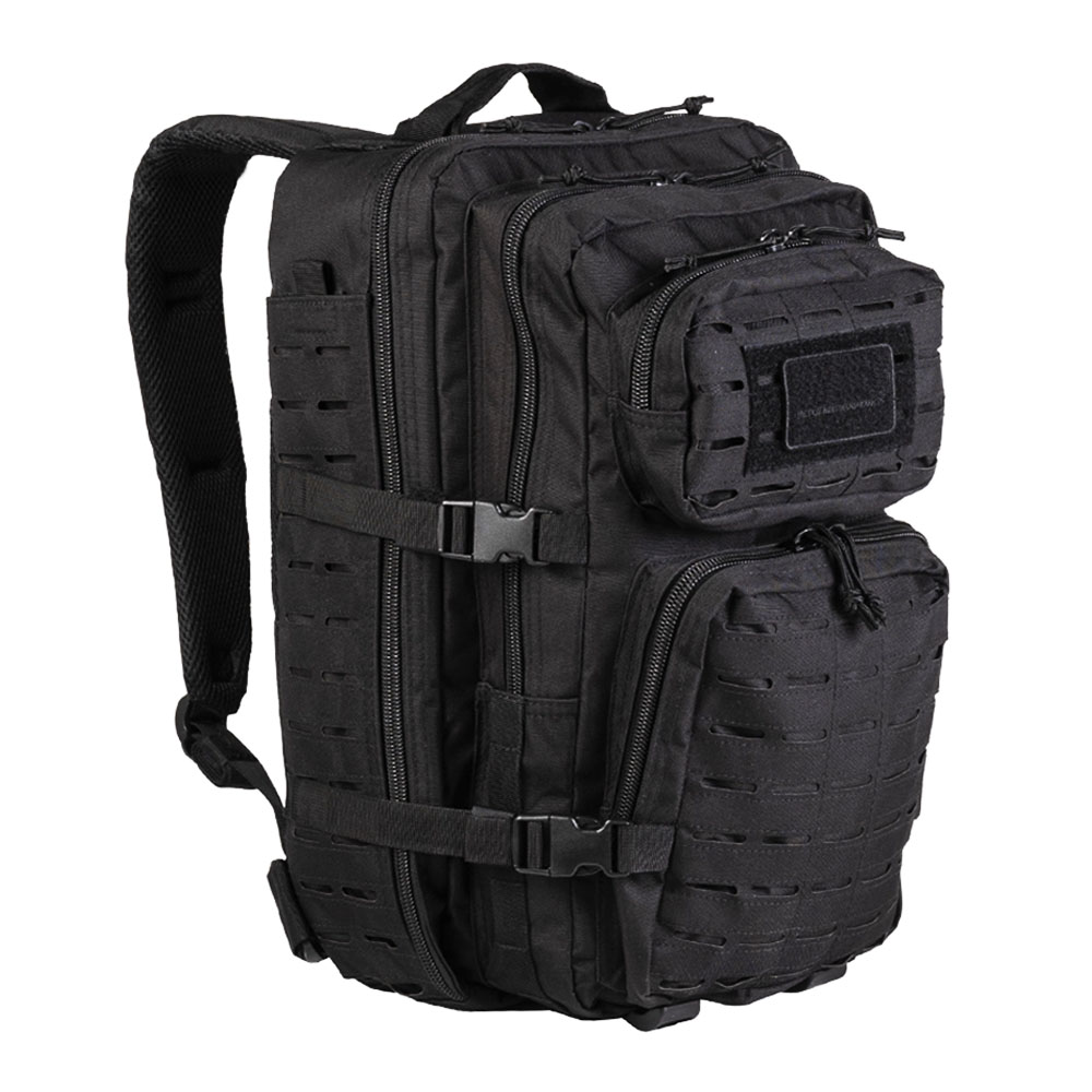 Rucksack US Assault Pack Laser 36l schwarz Tactical Kommando Ausrüstung #16069