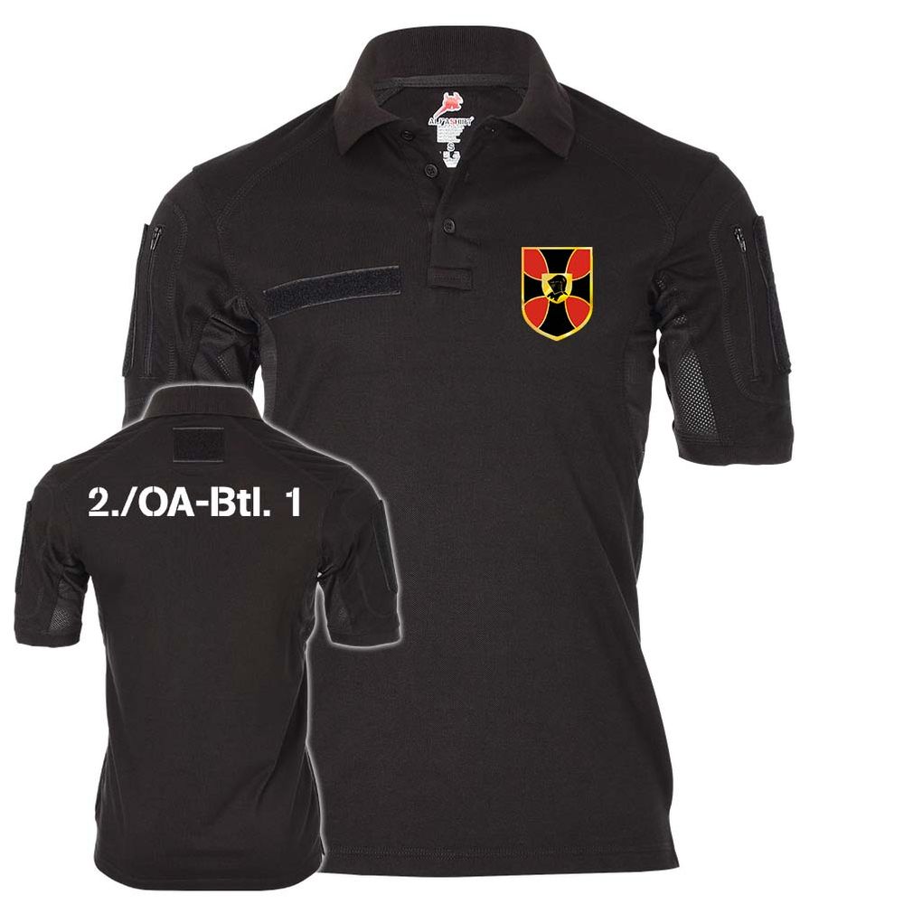Tactical Poloshirt 2 OA Btl 1 Bundeswehr Einheit Truppe Nationen #25322