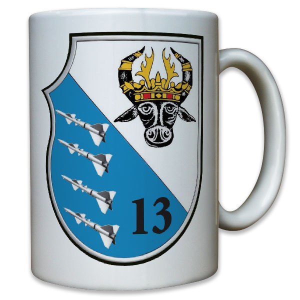 Raketenabwehr Raketen 13 Abwehr Flieger Soldaten Militär - Tasse #11608
