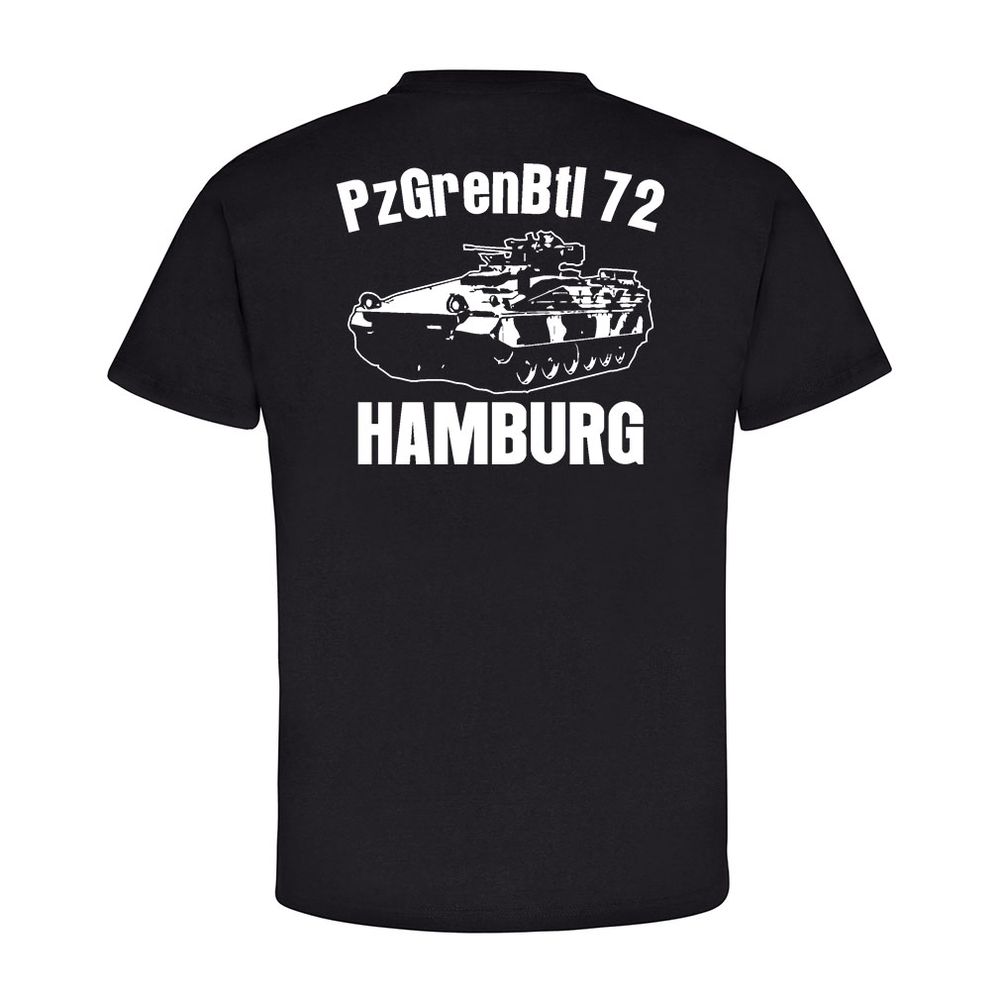 PzGrenBtl 72 Hamburg Panzergrenadierbataillon Panzer Bataillon - T Shirt #13982