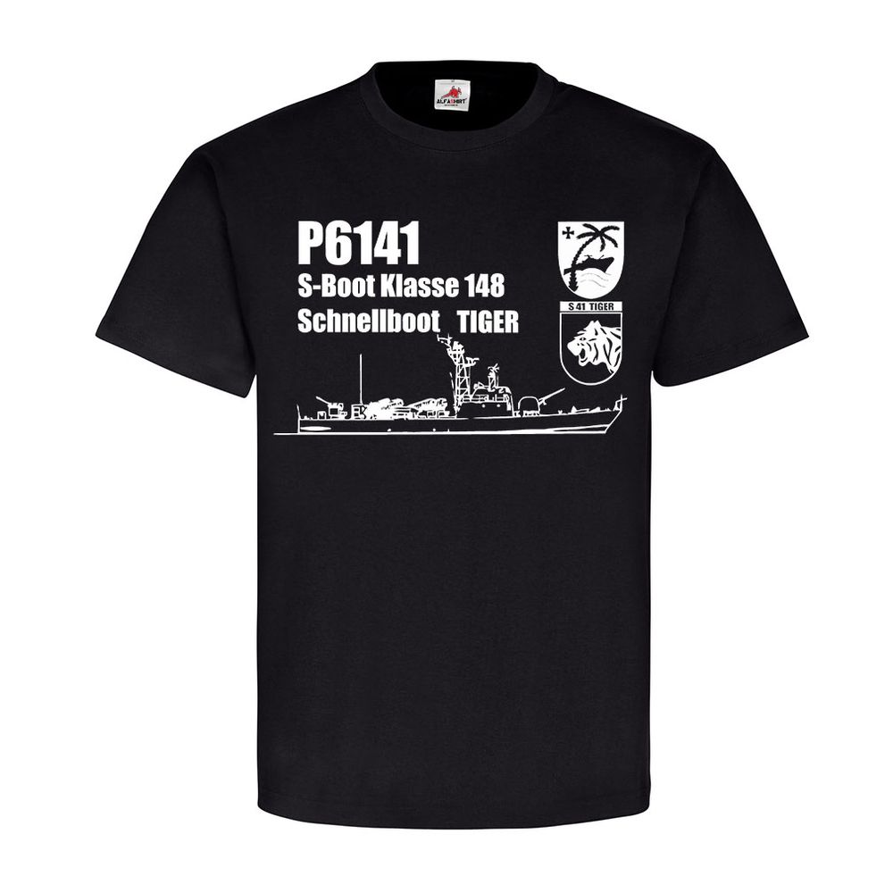 P6141 TIGER S41 S-Boot Klasse 148 Bundesmarine Schnellboot Wappen Schiff #22059