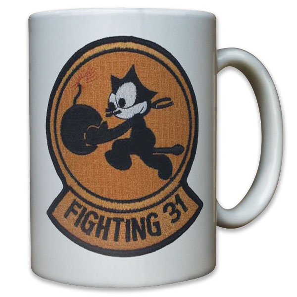 US United States Navy Fighting 31 VFA-31 Tomcatters Cat Katze - Tasse #11780