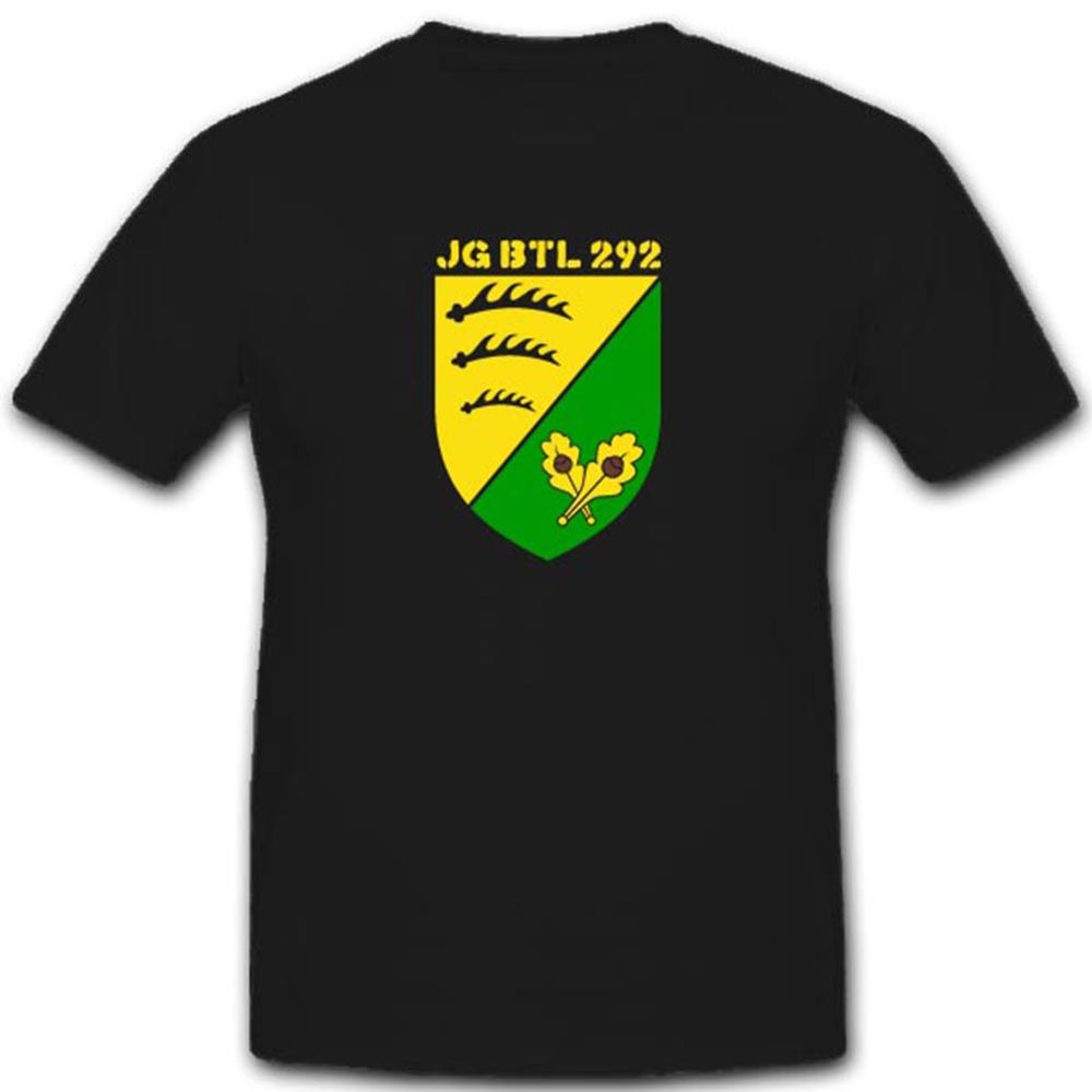 Wappen Jgbtl 292 Jägerbataillon Deutsch Französische Brigade T Shirt #3541