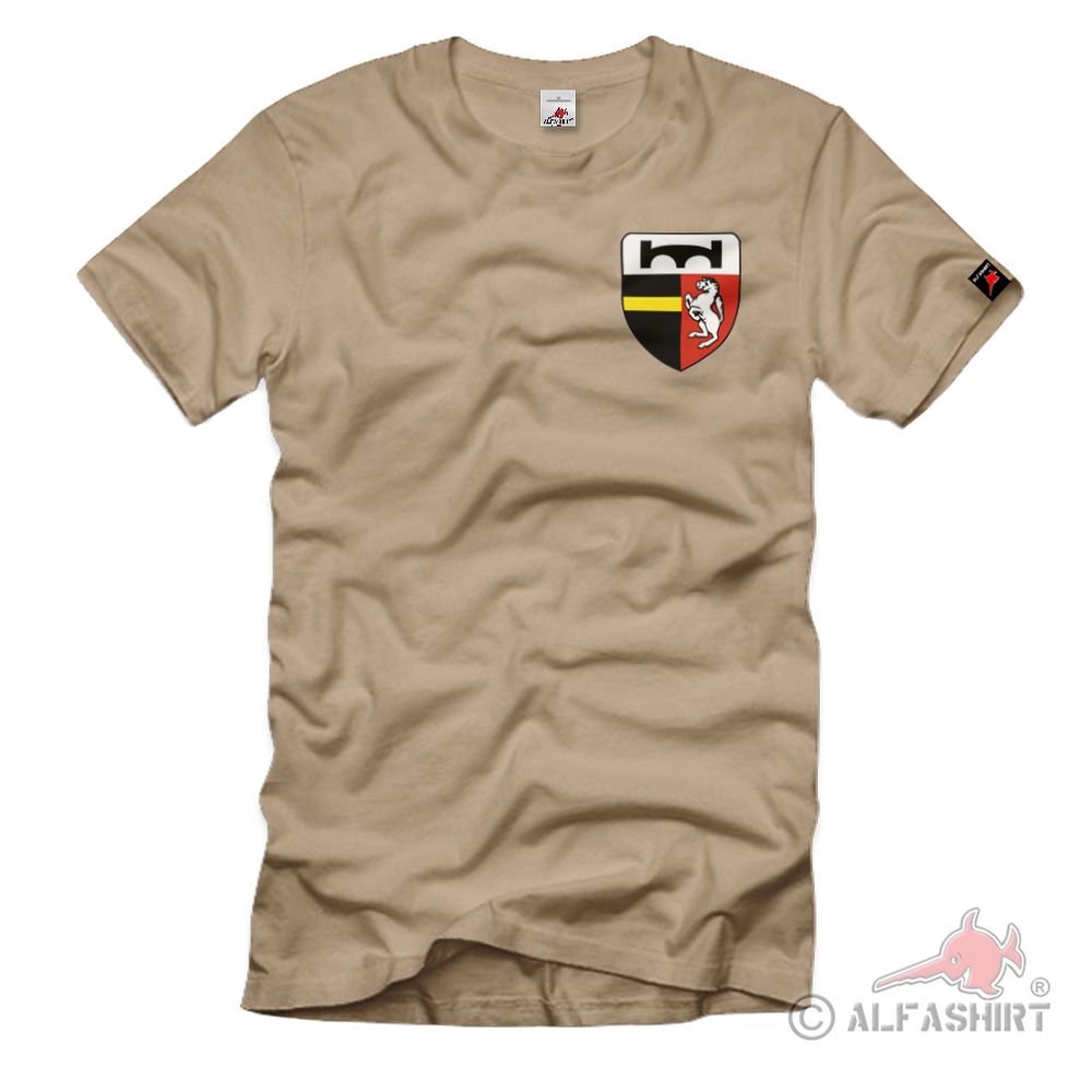 PzPiKp 190 Ahlen Panzerpioniere-Bataillon Bundeswehr Wappen T-shirt#34496