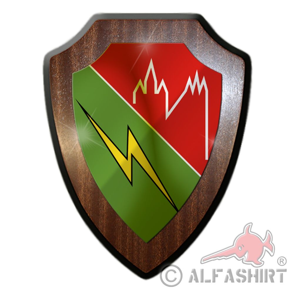 Wappenschlild FmBtl 383 Fernmeldebataillon Erfurt Bundeswehr Souvenir # 36902