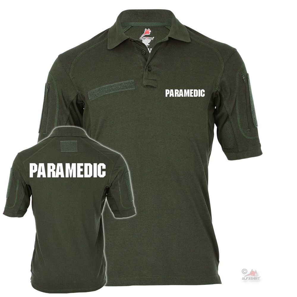Tactical Polo Paramedic TYP2 Einsatz Rettungs-Sanitäter Notfallmediziner #21601