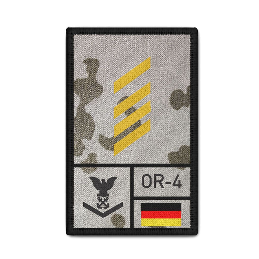 Rank Patch Bundeswehr Heer Luftwaffe Marine Tropentarn #BW-Patch