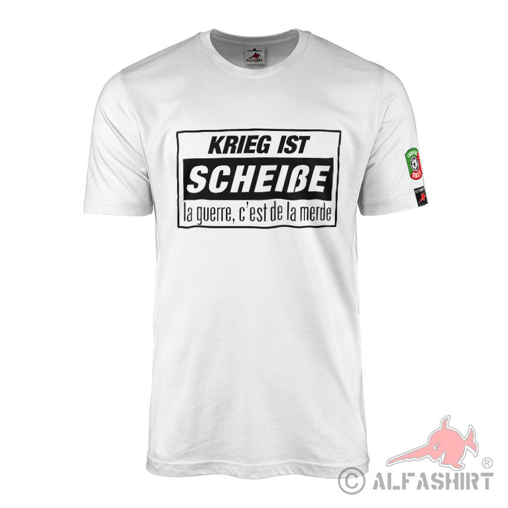 THOMAS GAST War is SHIT la guerre, c'est de la merde T-Shirt #44389