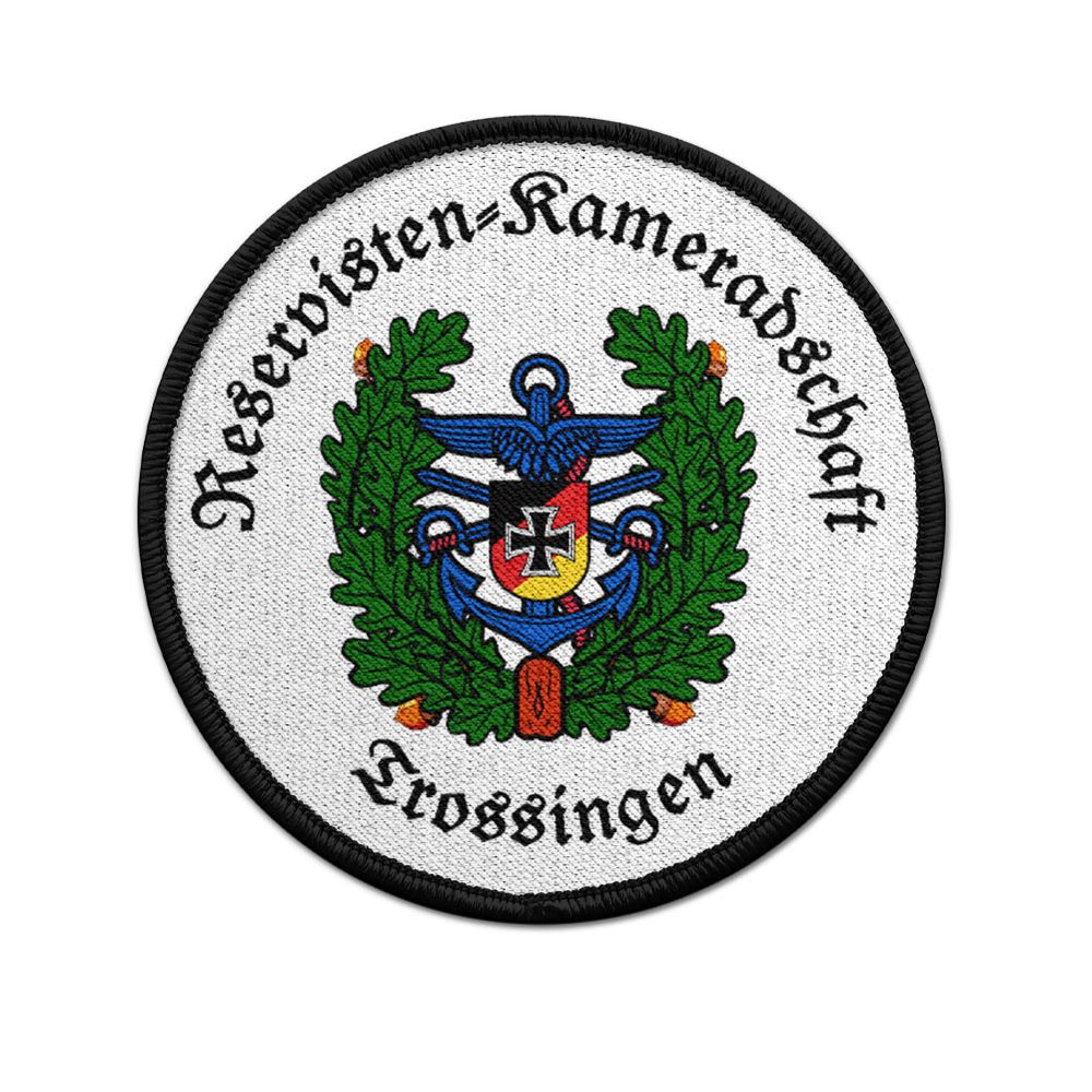 Patch 9cm Trossingen Reservistenkameradschaft RK Verein Tradition #46487