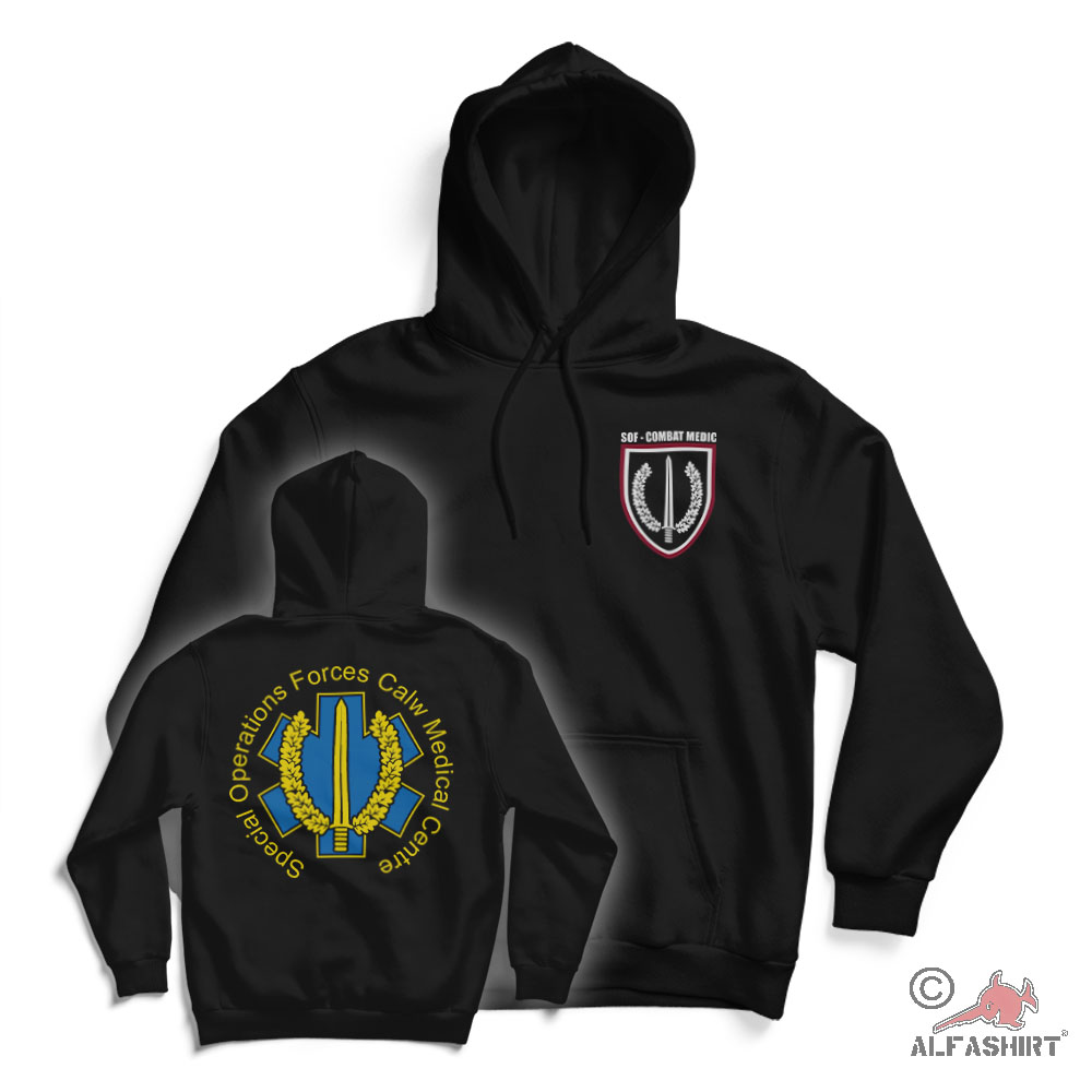 Hoodie SOF Medic Calw Medical Center SanZentrum Kommando # 35714