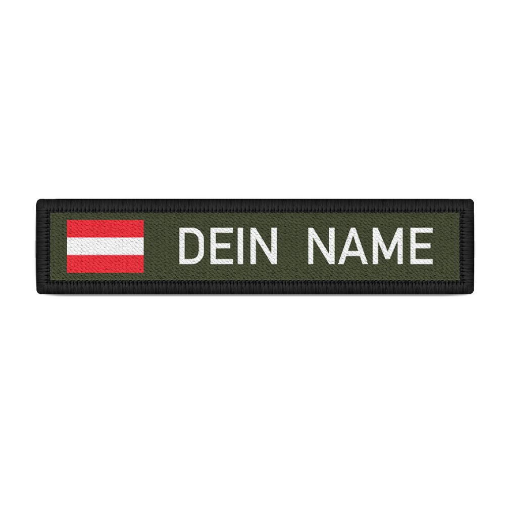Name Patch Austria Oliv Name Patch Patch Desired Name Velcro # 33230