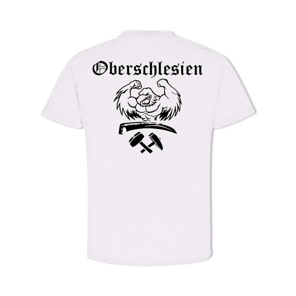 Oberschlesien Adler Schlesien Deutschland Polen Schlesier T Shirt #9598 #9598w
