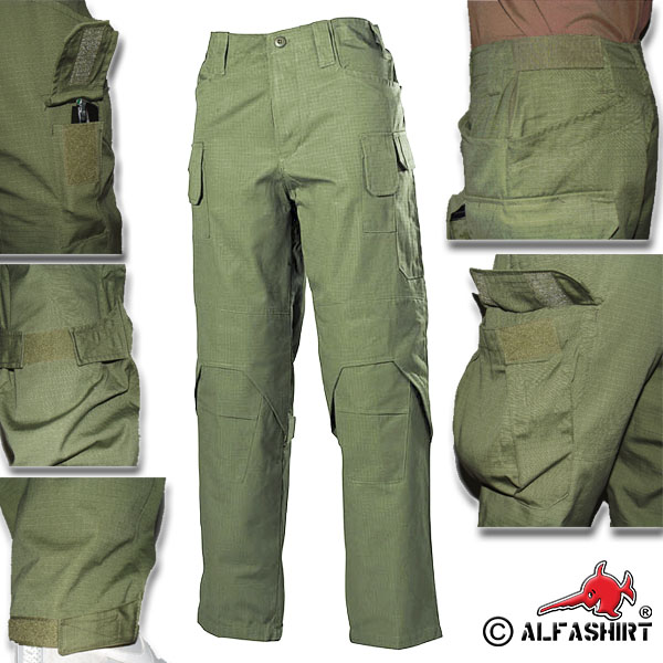 Commando Combat Pants Trousers Tactical BDU Uniform Rugged Rip Stop Clothing # 16025