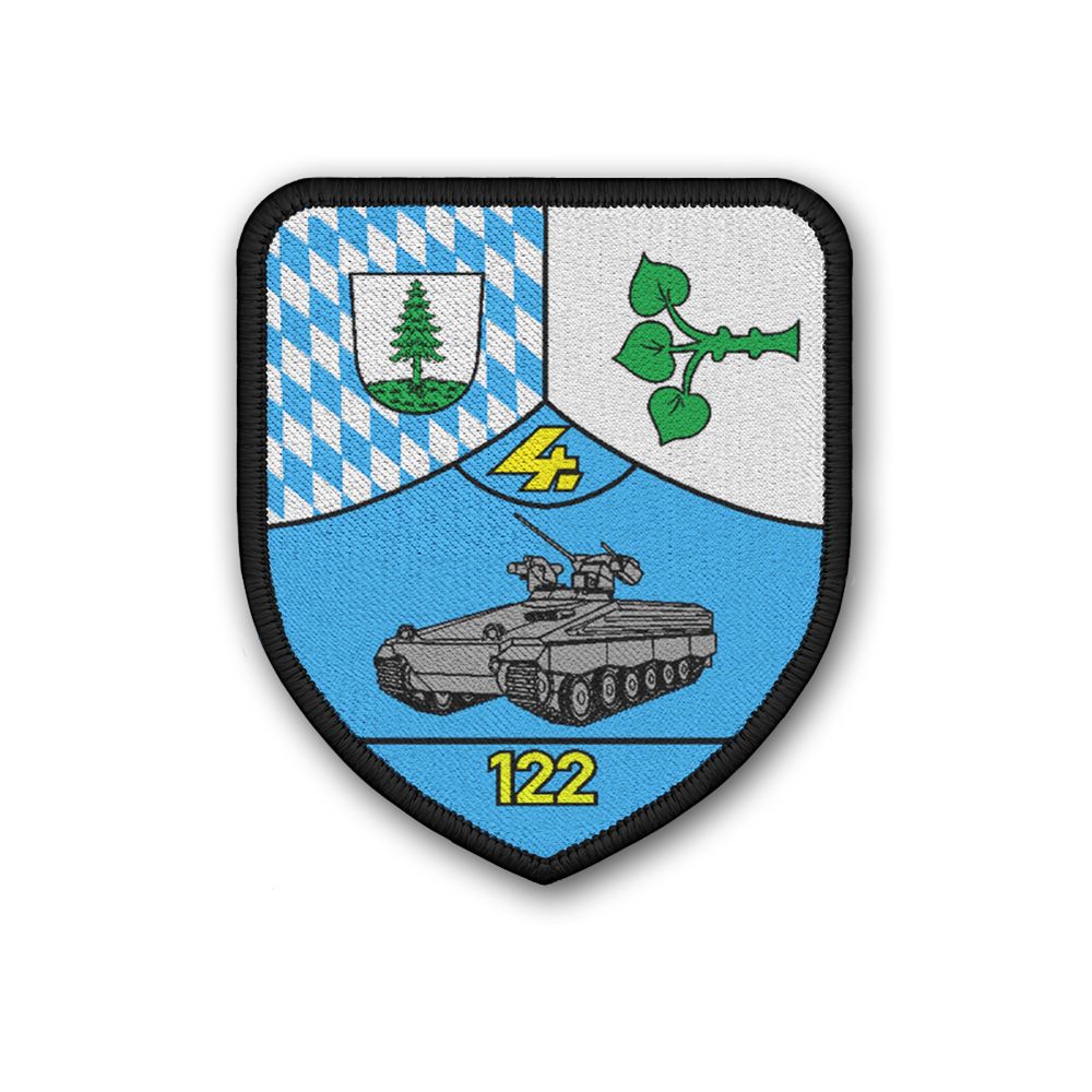 Patch Panzergrenadiere 4 122 Oberviechtach Panzergrenadier Battalion # 34170