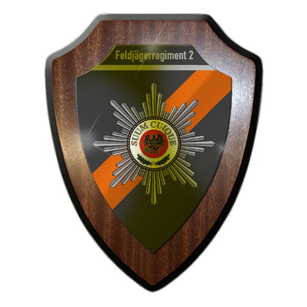 Heraldic Shield Regiment 2 FJgRgt 2 Bundeswehr Feljäger MP # 14928
