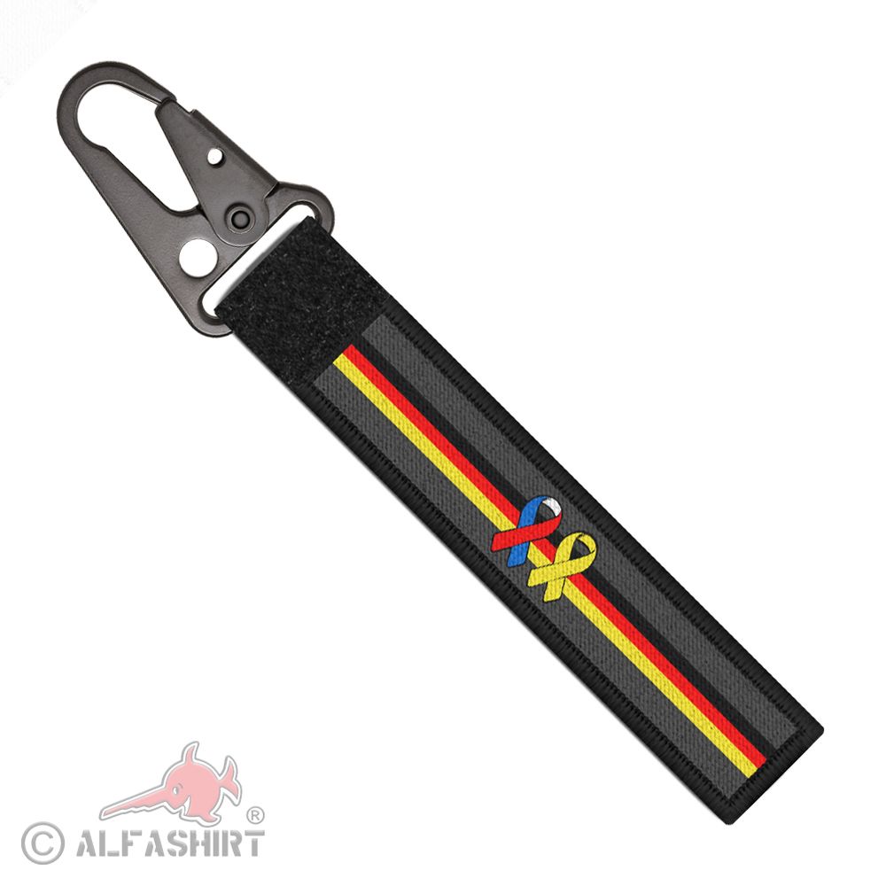Tactical Schlüsselanhäger Anhänger Klett Solidarität Schleife Rettungskräfte #43002