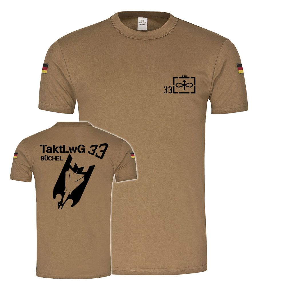 BW Tropen Taktisches Luftwaffengeschwader 33 TaktLwG Wappen original Tropenshirt #25340