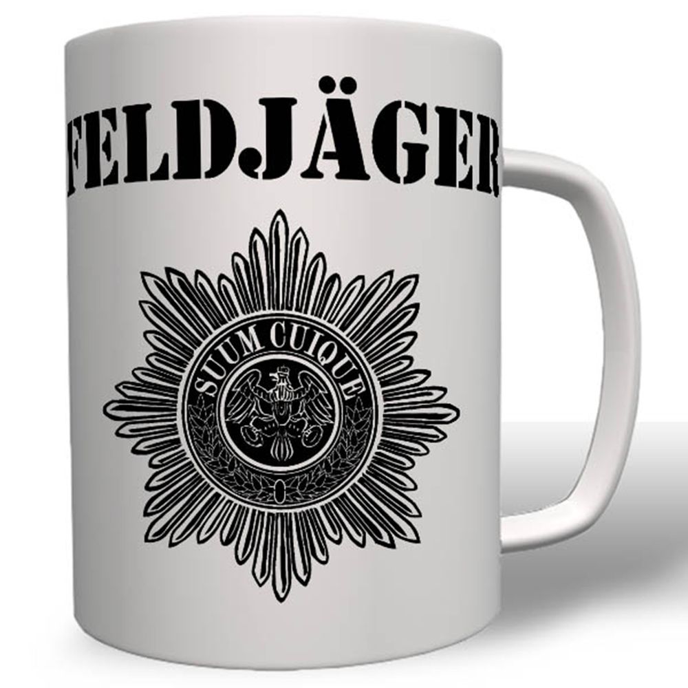 Suum Cuique Feldjäger Mp Militär Polizei Police Bundeswehr Wappen Tasse #16719