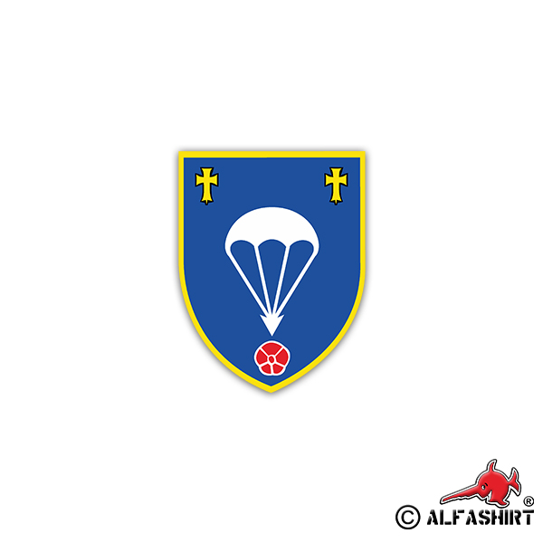 Aufkleber/Sticker StKpLLBrig 31 Stabskompanie Luftlandebrigade Heer 5x7cm A2095
