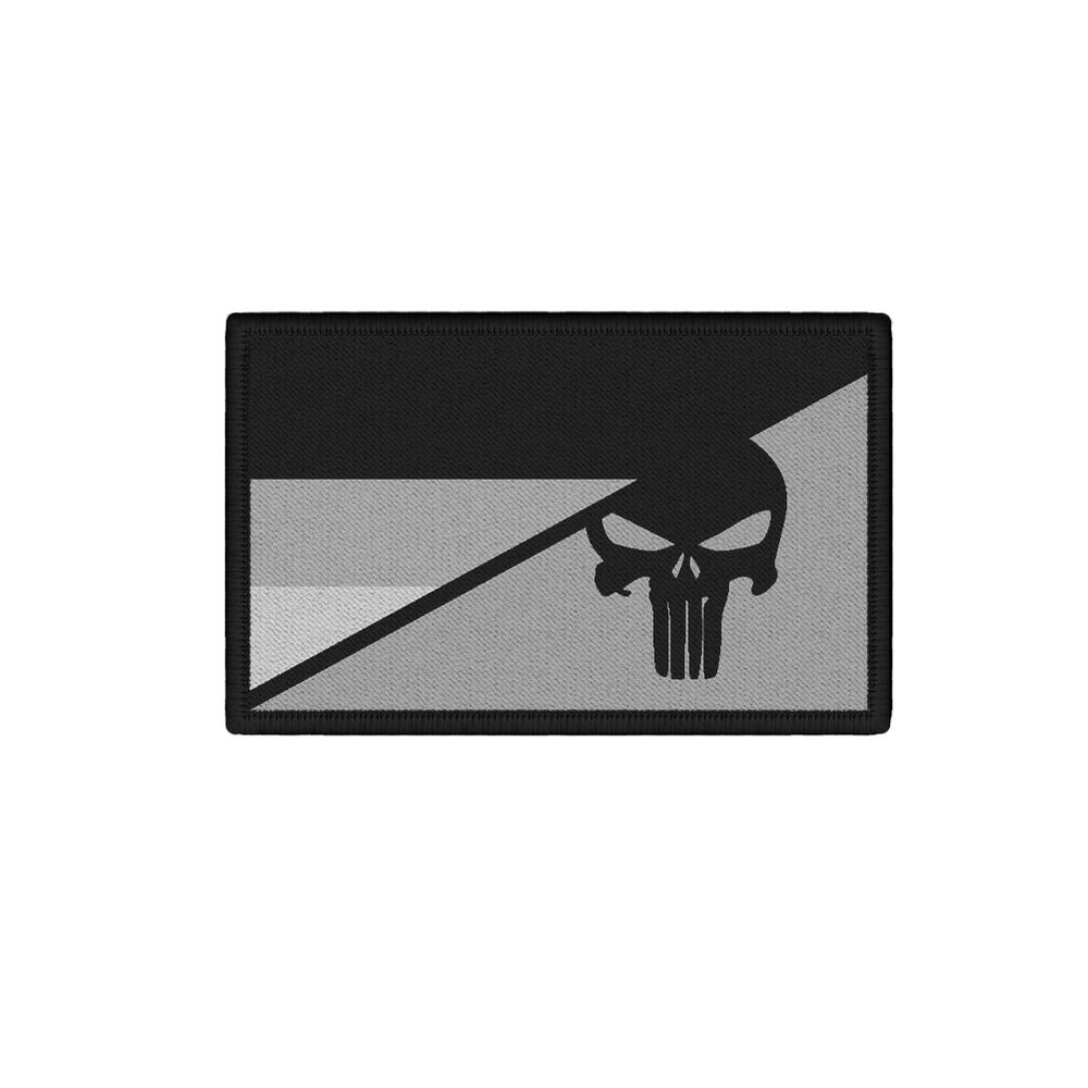 Patch Germany Skull Tarn Gray Skull Infidel Night Color Velcro # 27654
