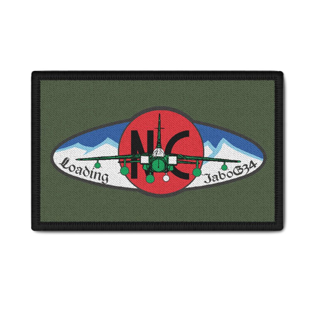 Rank Patch 9.8x6cm JaboG Fighter Bomber Squadron 34 Air Force Squadron #46241