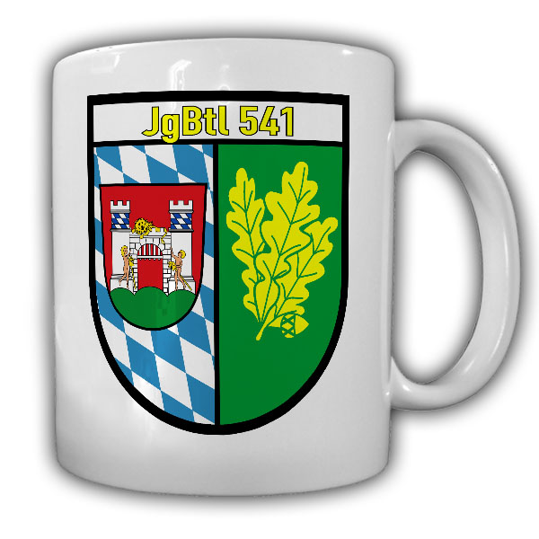 Tasse JgBtl 541 Jägerbataillon Bundeswehr Reservist Wappen Abzeichen #24628