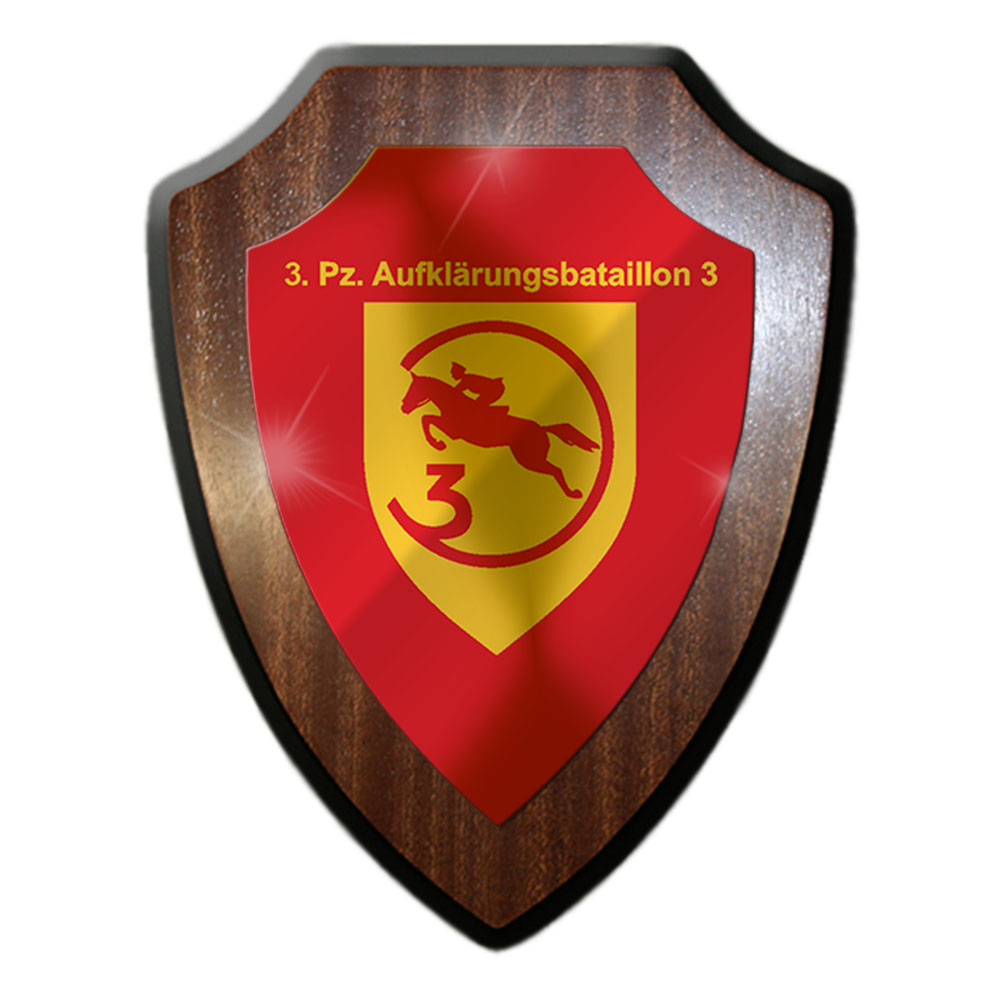 3 PzAufklBtl Panzeraufklärungsbataillon BW Militär Einheit Wandschild #27281