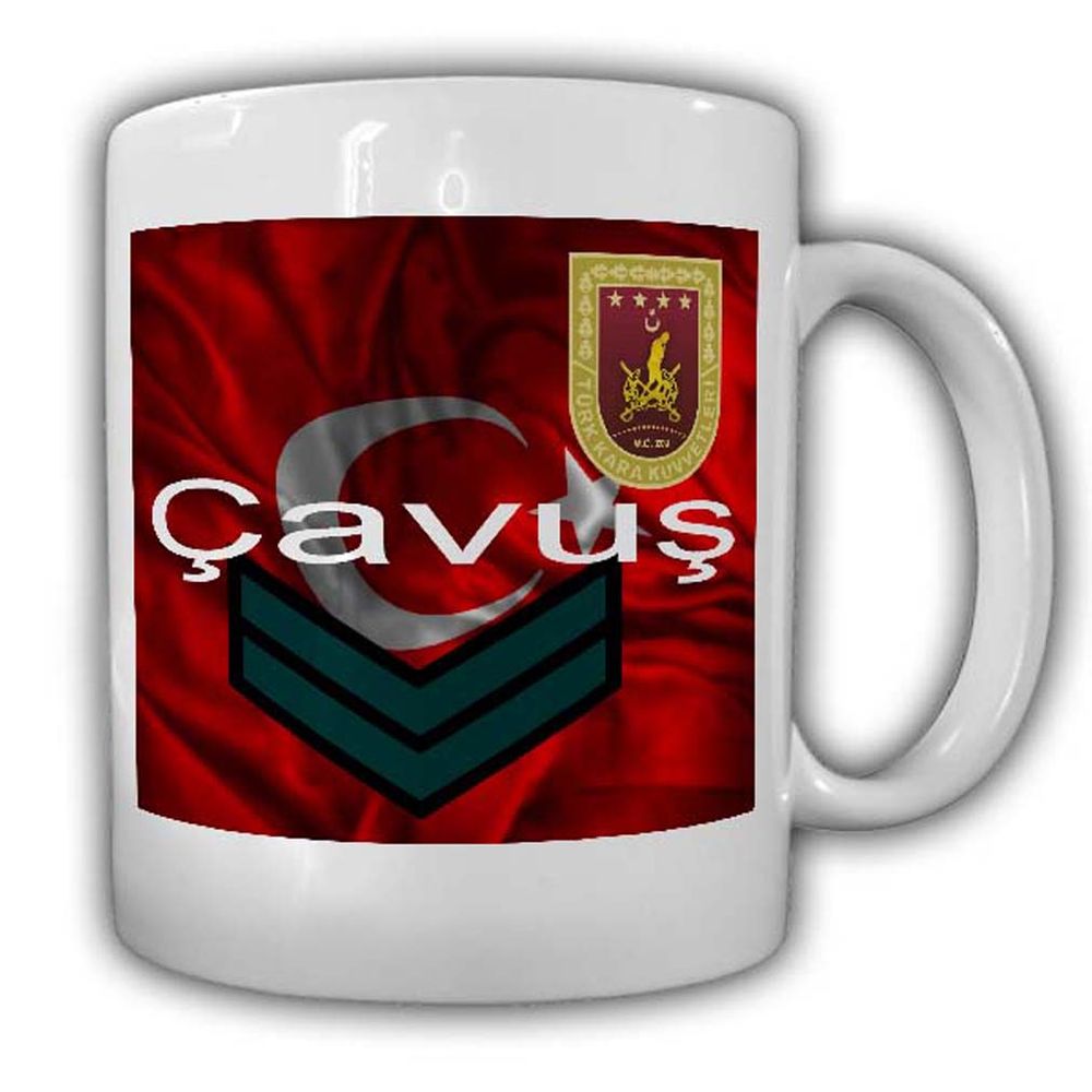 Türk Kara Kuvvetleri Cavus Tasse Militär Türkei Dienstgrade #22688