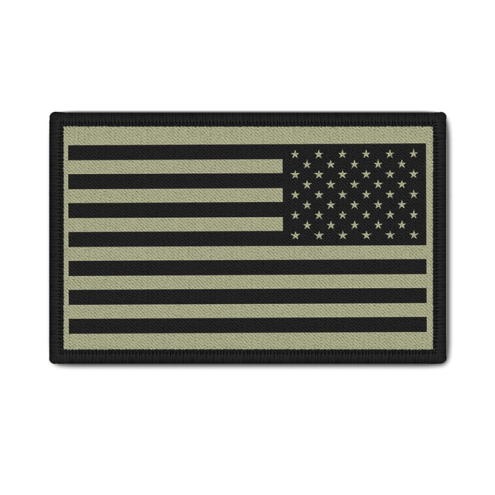 EOD Combat Uniform USA Flag Patch Patch Kabul Kunduz 7.5x4.5 # 37569