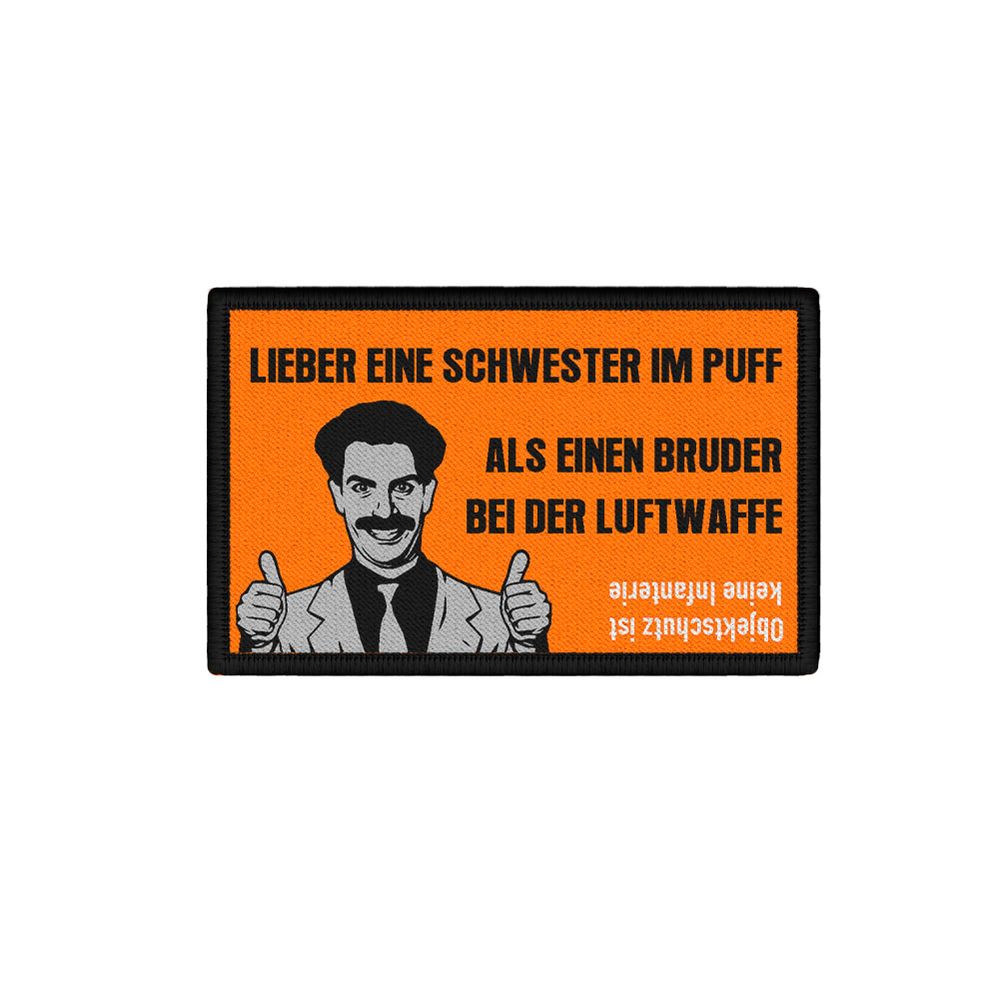 Patch Lieber Schwester im Puff Luftwaffe Objektschutz Infanterie #46717