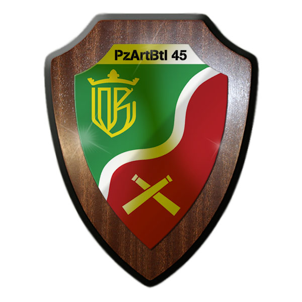 Blazon - PzArtBtl 45 Panzerartilleriebat Bundeswehr blazon # 13547