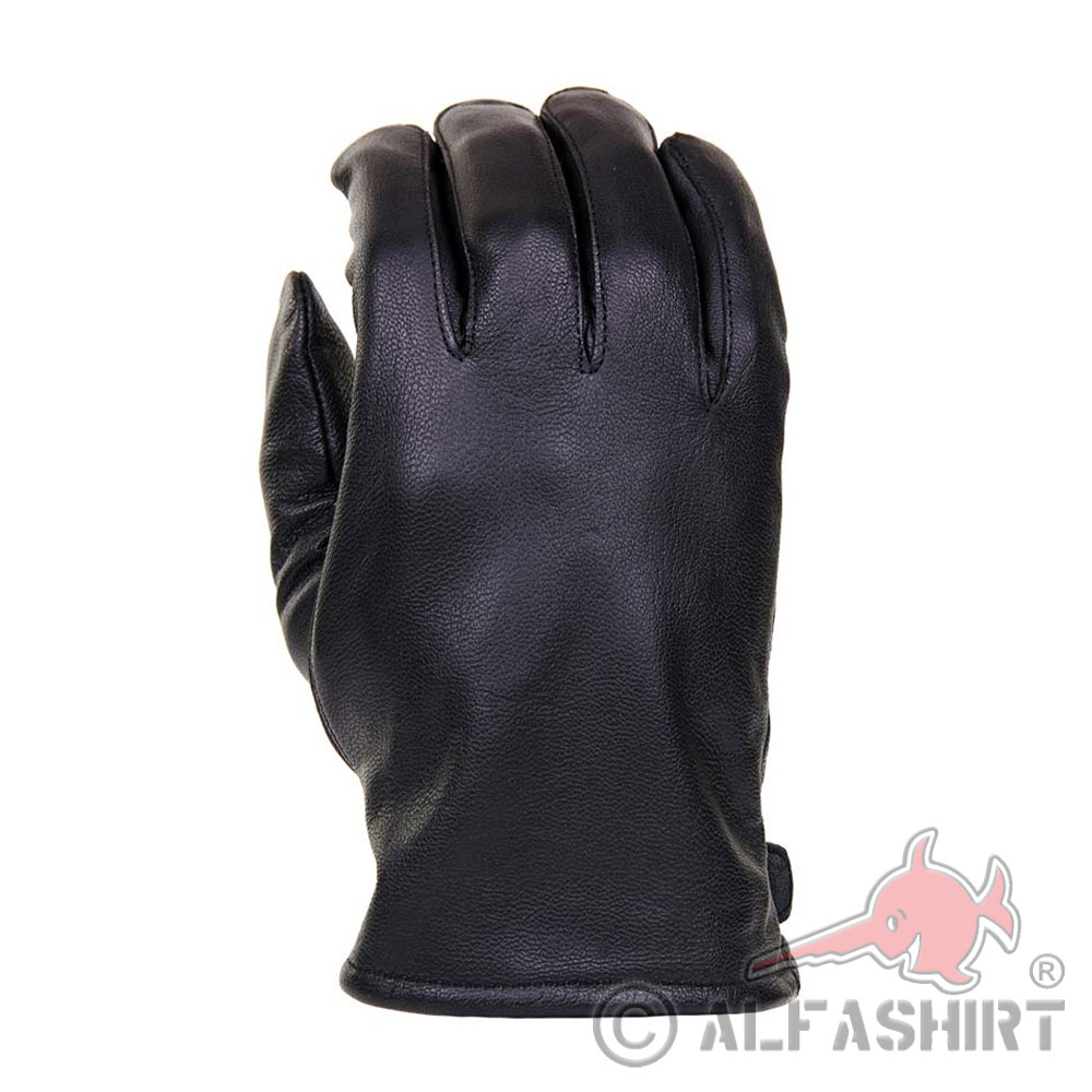 BW Leder Handschuhe schwarz Bundeswehr Heer Marine Luftwaffe #36641