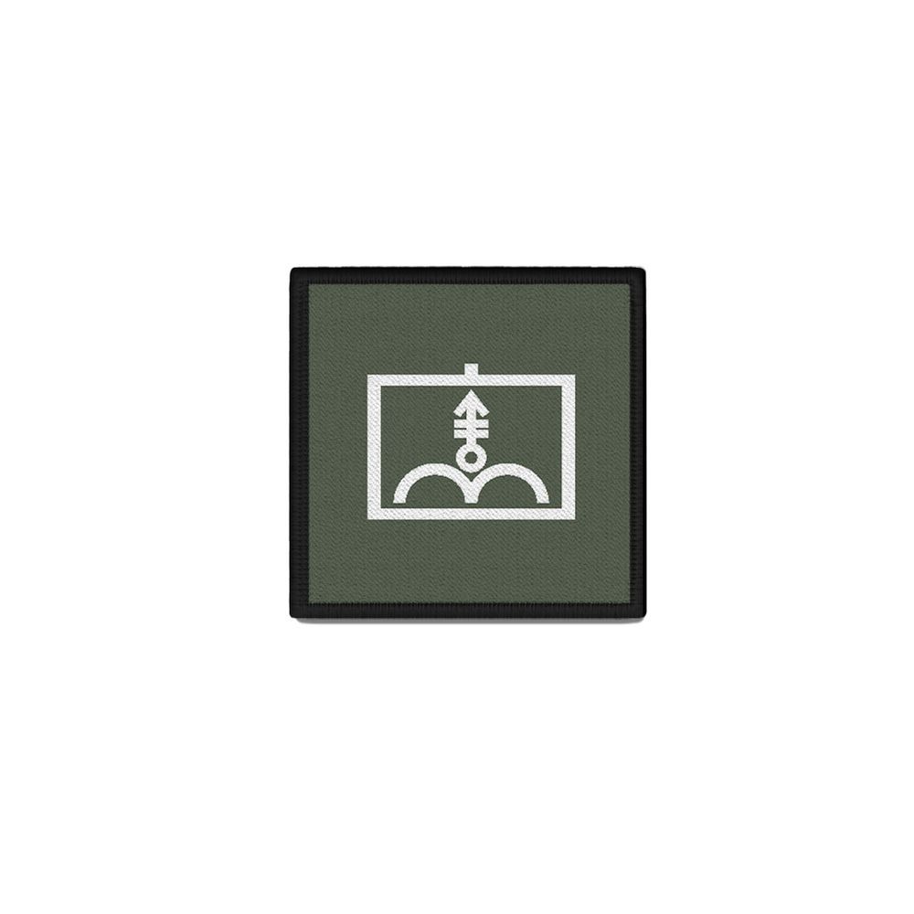 4x4 square patch tactical signs