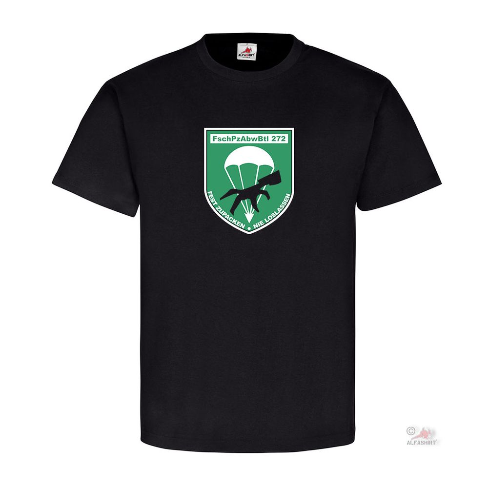 FschPzAbwBtl 272 Wildeshausen Fallschirmpanzerabwehrbataillon - T Shirt #18710