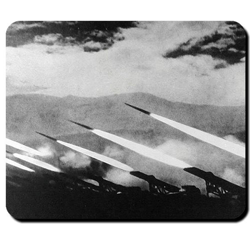 Katjuscha sowjetischer Mehrfachraketenwerfer Raketenwerfer - Mauspad #8290