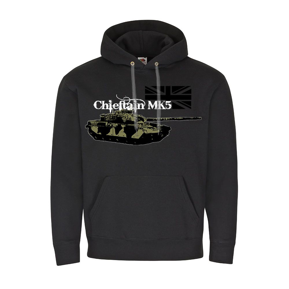 Chieftain MK5 - England Panzer Royal Army Great Britain - Kapuzenpullover #11003