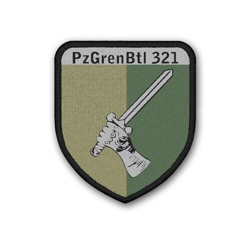 Patch PzGrenBtl 321 TARN Schwanewede Bundeswehr Abzeichen Wappen BW  #24654