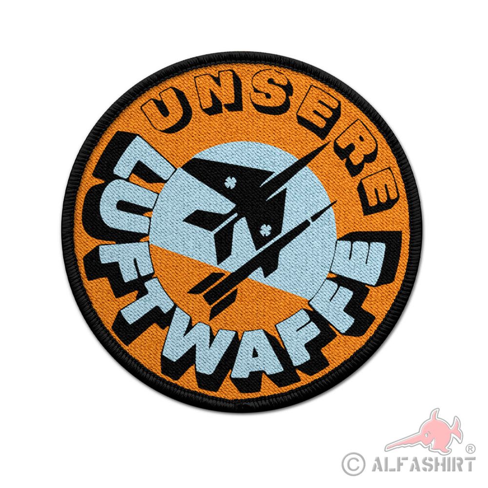 Patch Unsere Luftwaffe Retro Bundeswehr 70er 80er Jahre Stil #39833