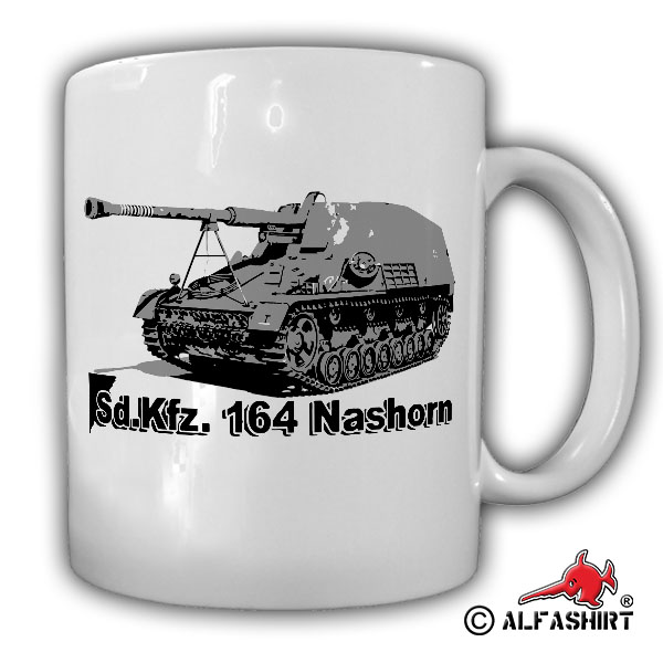 Tasse SdKfz 164 Nashorn Panzer Panzerjäger Panzerabwehrgeschütz #17078 Tasse SdKfz 164 Nashorn Panzer Panzerjäger Panzerabwehrgeschütz #17078