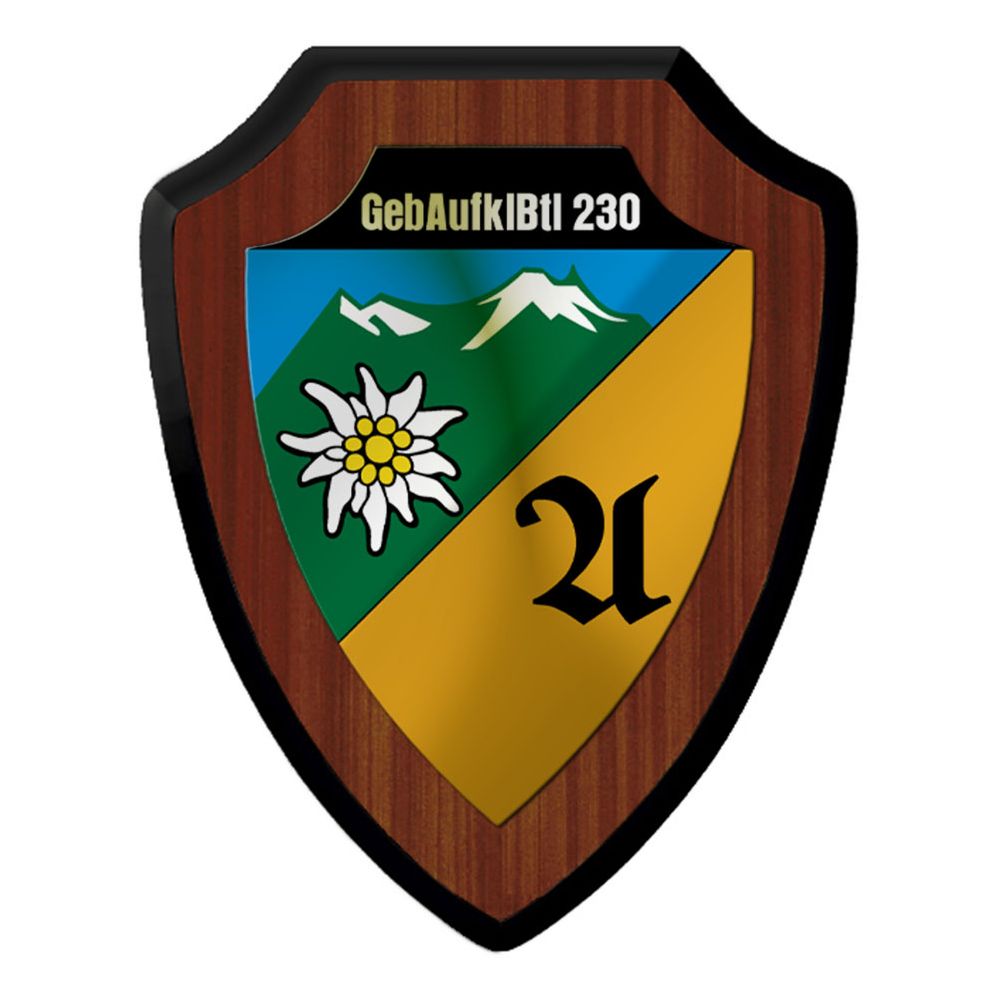 Wappenschild GebAufklBtl 230 Wappen Gebirgsaufklärungsbatalion 230 #43598