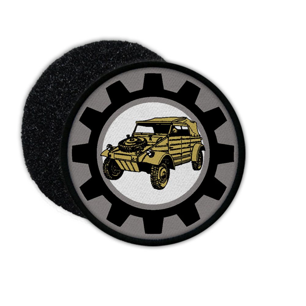 Patch Kübelwagen type 82 logo sprocket hood rim axle patch # 33945