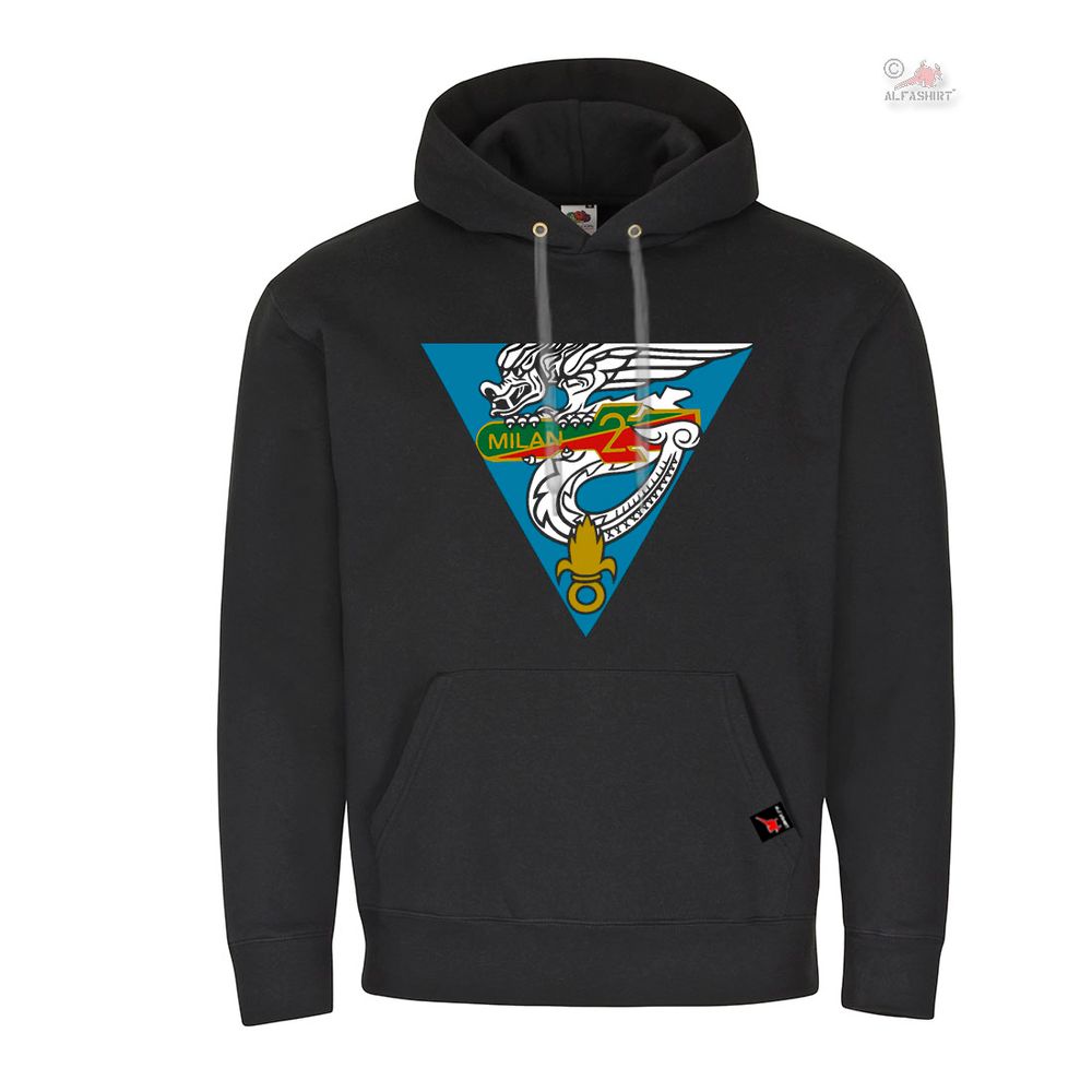 2e REP MILAN régiment Legion étranger de parachutistes Hoodie