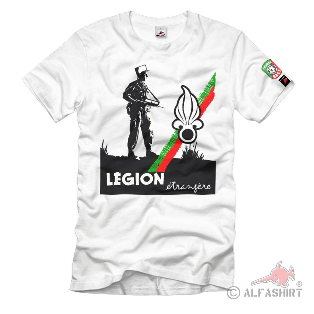 Thomas Gast Legion etrangere Soldat Fremdenlegion Famas Afrika T-Shirt#36548